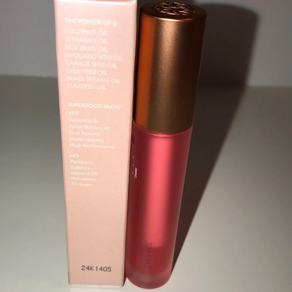 Yensa luxe lip oil luxe lip nourishing 8 super oils in pink shine NEW